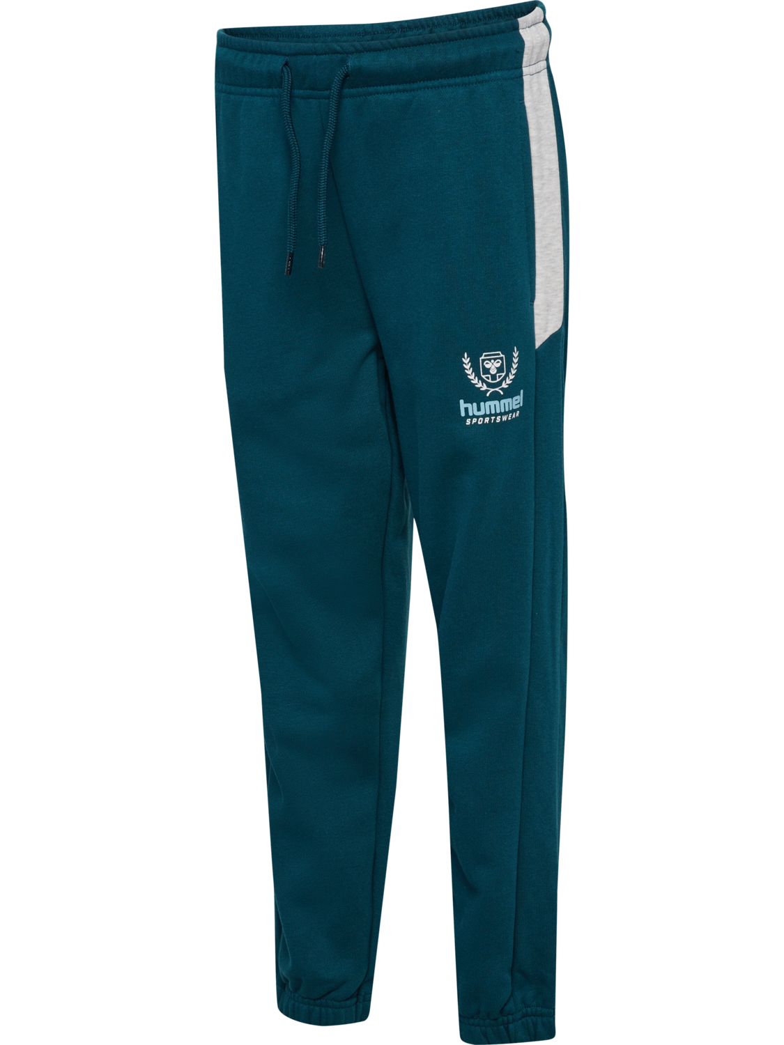 hmlJR LOOSE BLOCKED SWEATPANT BTS, REFLECTING POND, packshot