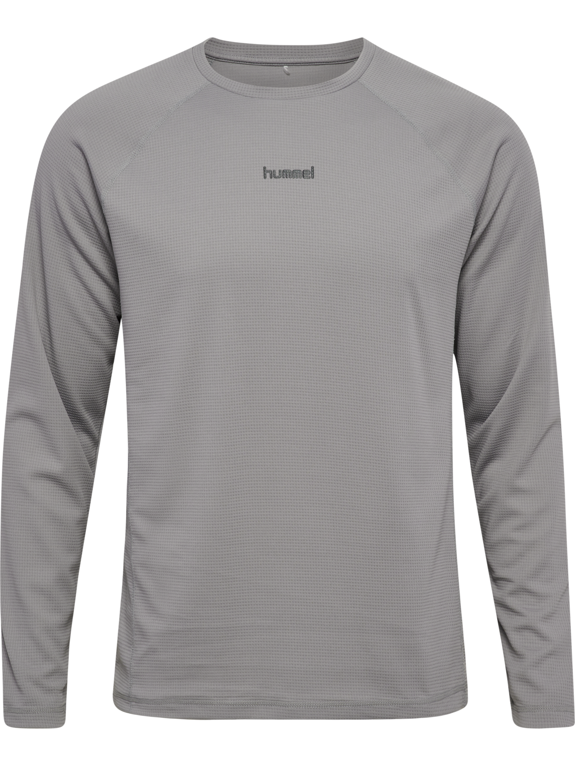 hmlMOMENTUM T-SHIRT L/S, SHARKSKIN, packshot