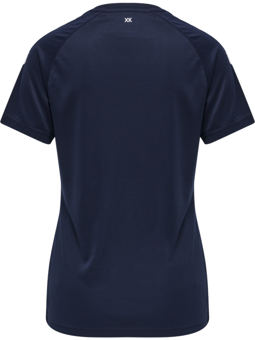 hmlCORE XK CORE POLY TEE  S/S WOMAN, MARINE, packshot