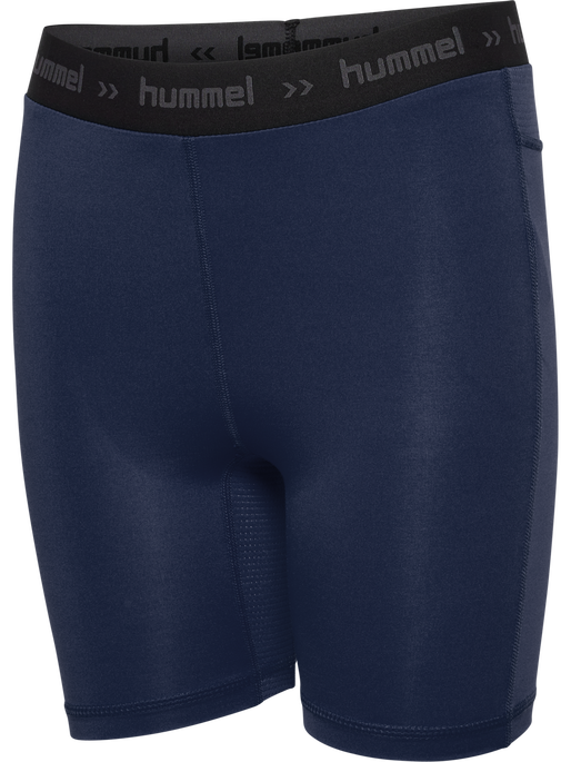 HUMMEL FIRST PERFORMANCE KIDS TIGHT SHORTS, MARINE, packshot