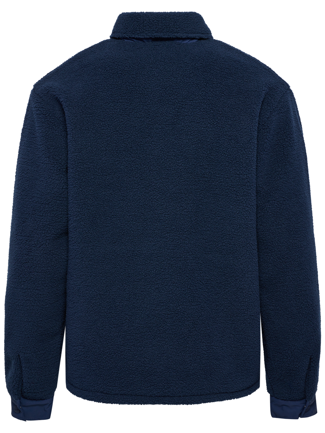 hmlFLEECE OVERSHIRT SPORTSWEAR, DRESS BLUES, packshot