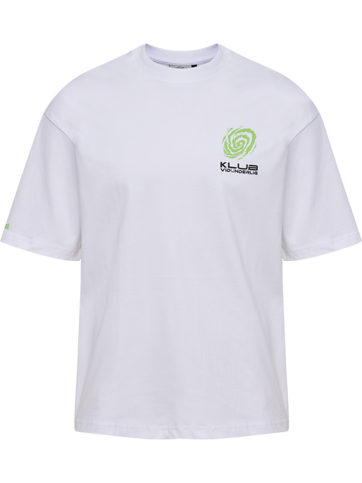 hmlPLADSTILFORSKELLE T-SHIRT S/S, WHITE, packshot