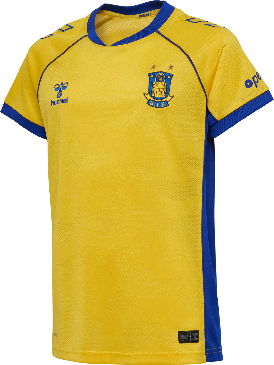 BIF 25/26 HOME JERSEY S/S KIDS, LEMON, packshot