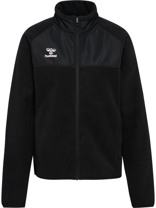 hmlGO FLEECE JACKET WOMAN, BLACK, packshot