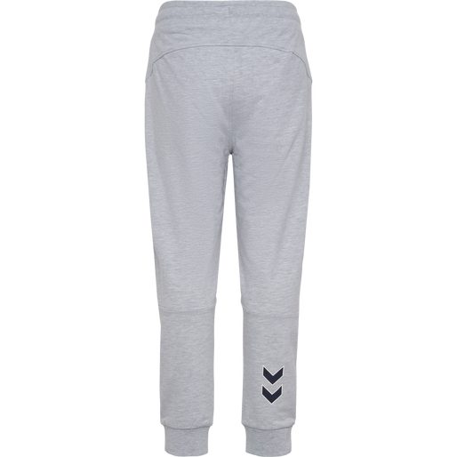 hmlMATH PANTS, LIGHT GREY MELANGE, packshot