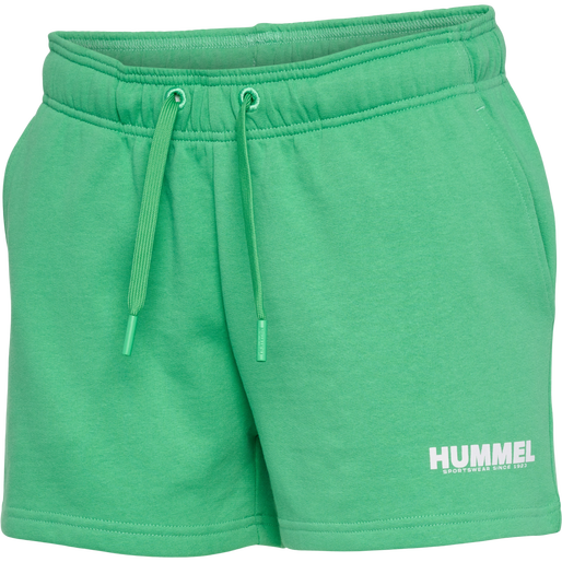 hmlLEGACY WOMAN SHORTS, GREEN SPRUCE, packshot