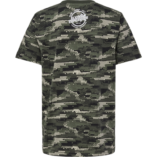 hmlFSK LOW T-SHIRT S/S, OLIVE NIGHT, packshot
