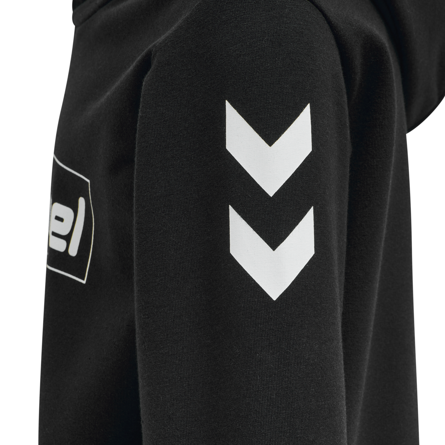 hmlBOX HOODIE, BLACK, packshot