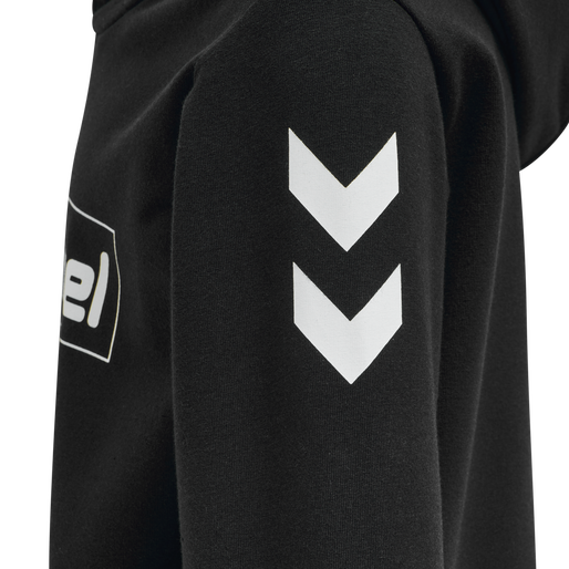 hmlBOX HOODIE, BLACK, packshot