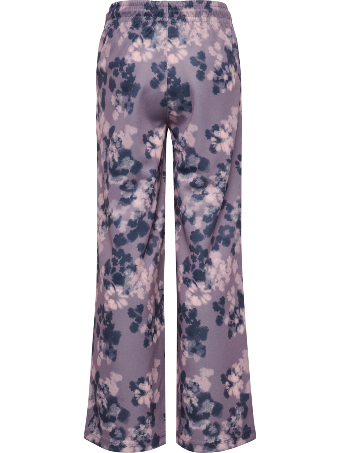 hmlJR REG POLY AOP PANTS, GRAY RIDGE, packshot