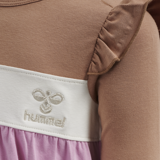 hmlJAMILA DRESS L/S, MAUVE MIST, packshot