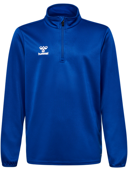 hmlESSENTIAL HALF-ZIP KIDS, TRUE BLUE, packshot