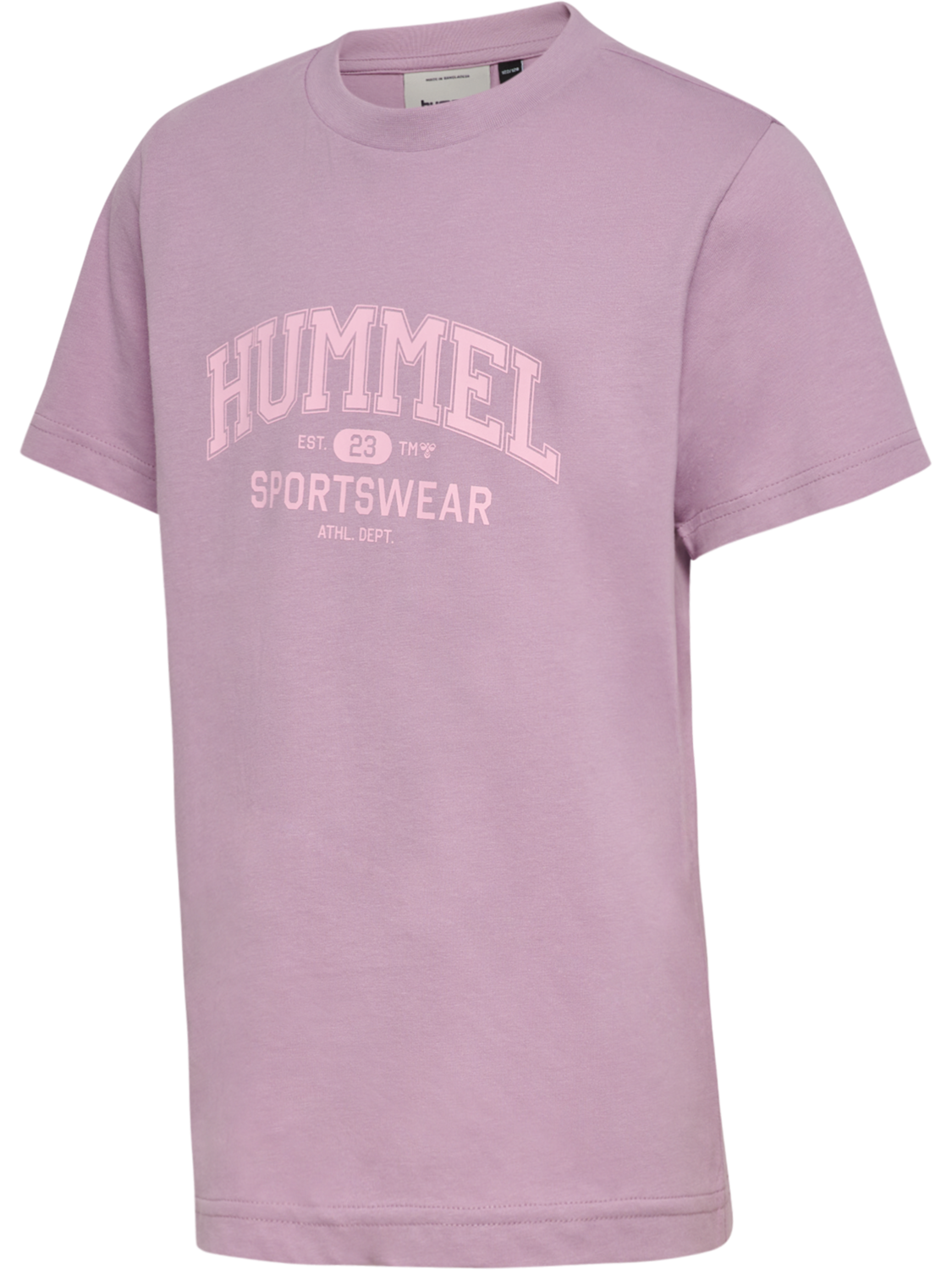 hmlJR REG GRAPHIC T-SHIRT S/S, LAVENDER MIST, packshot