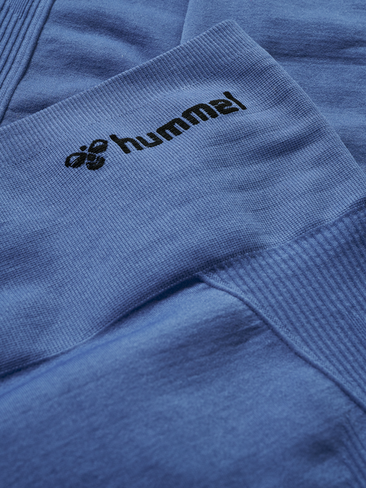 hmlTIF SEAMLESS HIGH WAIST TIGHTS, BLUE HORIZON, packshot