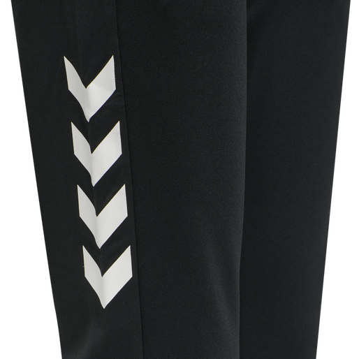 hmlLEGACY POLY WOMAN REGULAR PANTS, BLACK, packshot