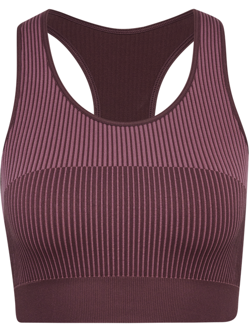 hmlYOGA SEAMLESS W CROP TOP, FUDGE, packshot