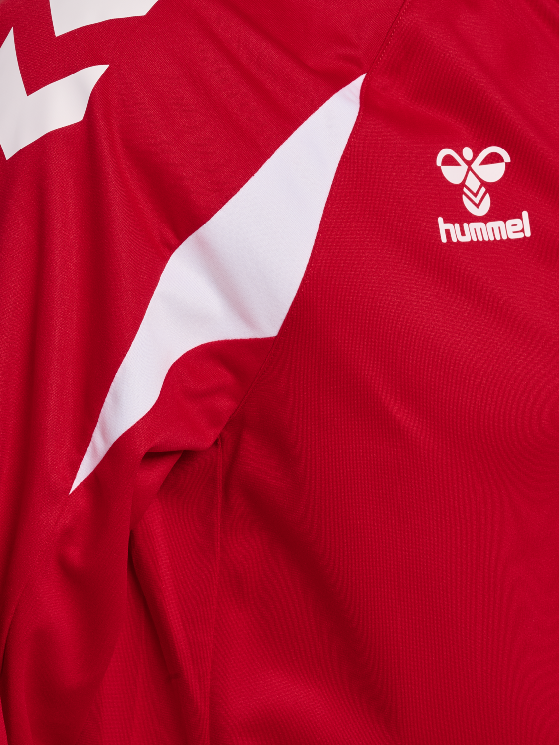 hmlCORE 2.0 TRACK ZIP JACKET, TRUE RED/WHITE, packshot