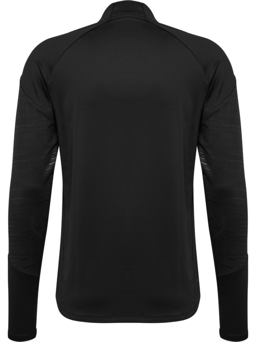 hmlPRO TRAINING HALF ZIP, BLACK, packshot