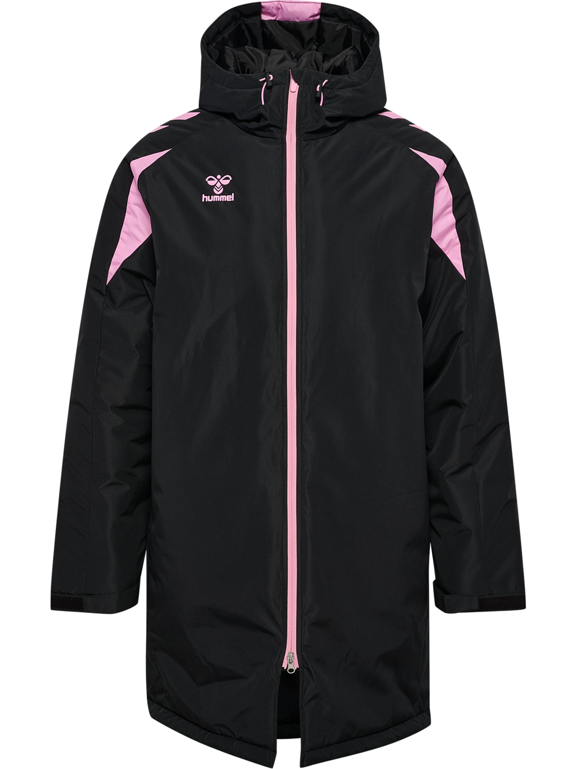 hmlLOGO JERSEY S/S, BLACK, packshot