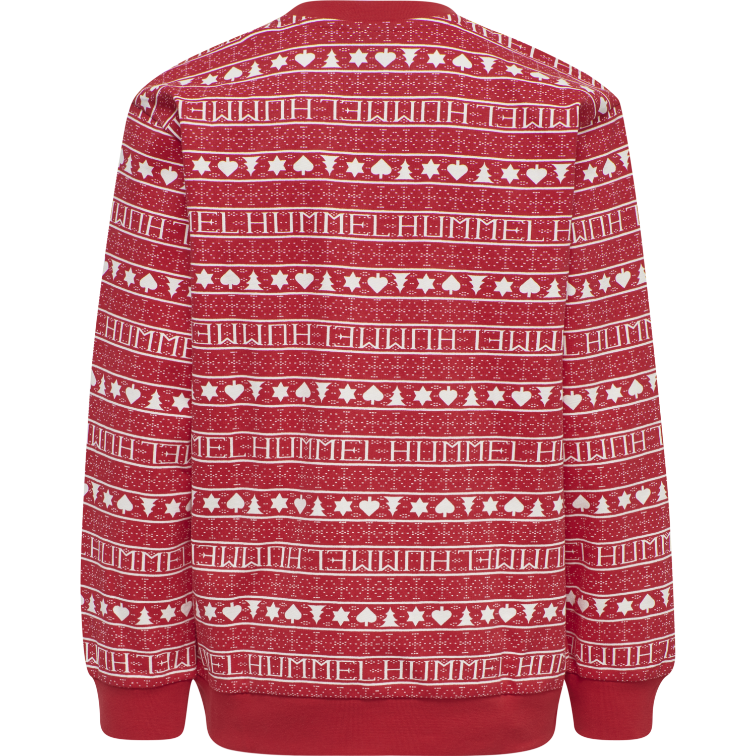 hmlRUDOLPH SWEATSHIRT, TRUE RED, packshot