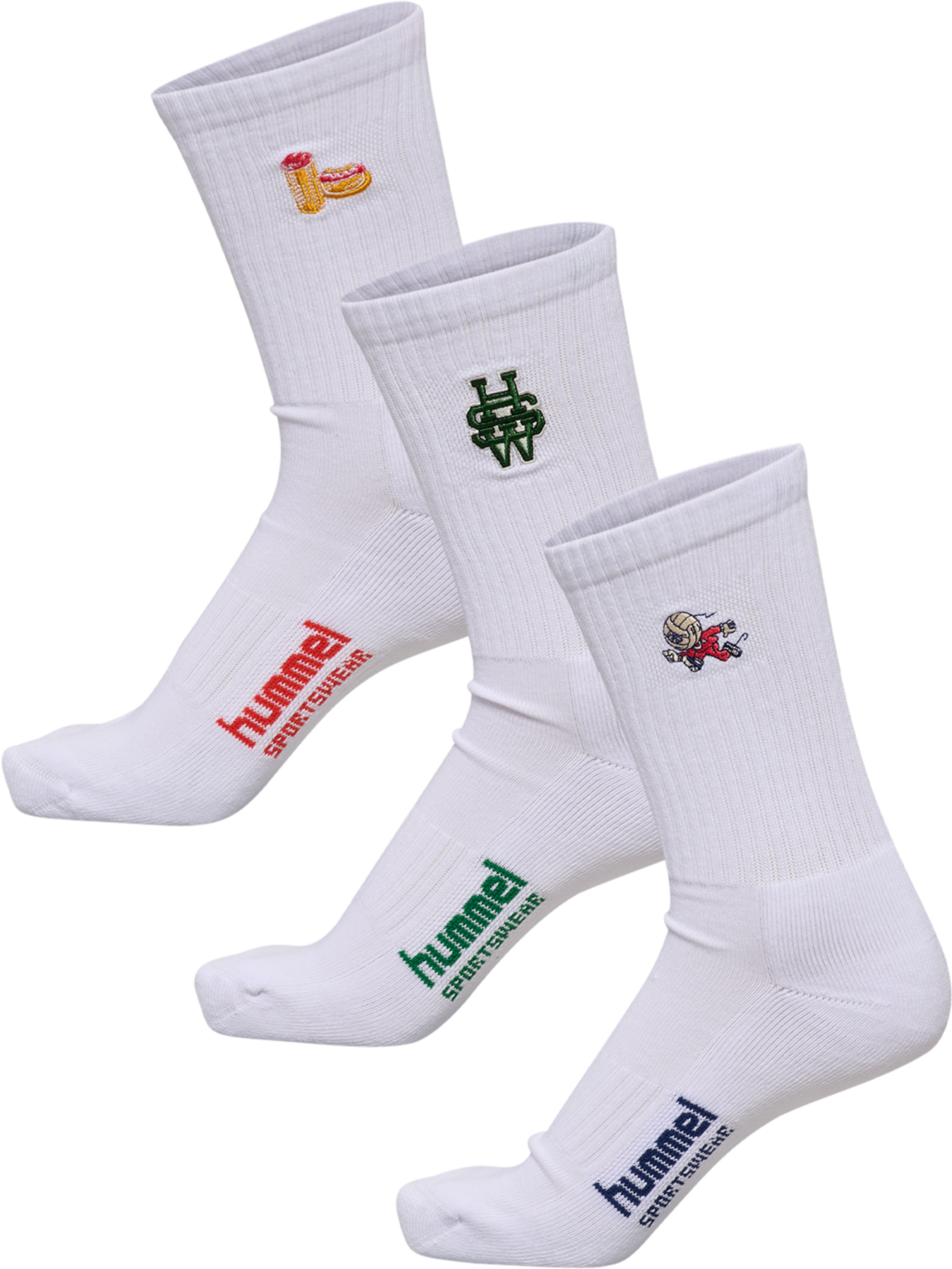 hml3-PACK SOCKS EMBROIDERY, MULTI COLOUR, packshot