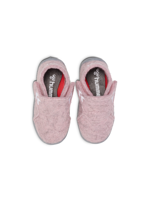 WOOL SLIPPER INFANT  , ROSE, packshot