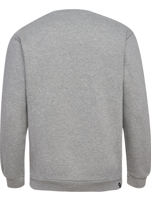 hmlMOVER COTTON SWEATSHIRT, GREY MELANGE, packshot