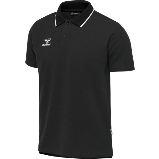 hmlMOVE POLO, BLACK, packshot