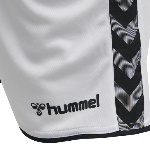 hmlAUTHENTIC POLY SHORTS, WHITE, packshot