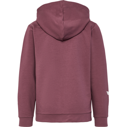 hmlTRECE ZIP HOODIE, ROSE BROWN, packshot