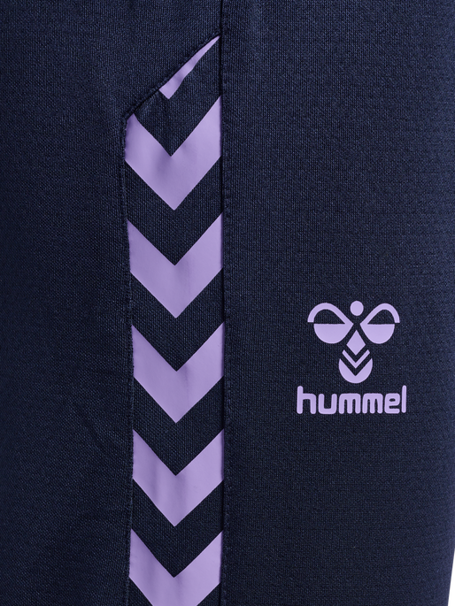 hmlSTALTIC TRAINING PANTS WOMAN, MARINE/PAISLEY PURPLE, packshot