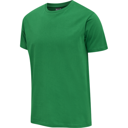 hmlRED HEAVY T-SHIRT S/S, JOLLY GREEN hmlRED HEAVY T-SHIRT S/S, JOLLY GREEN, packshot