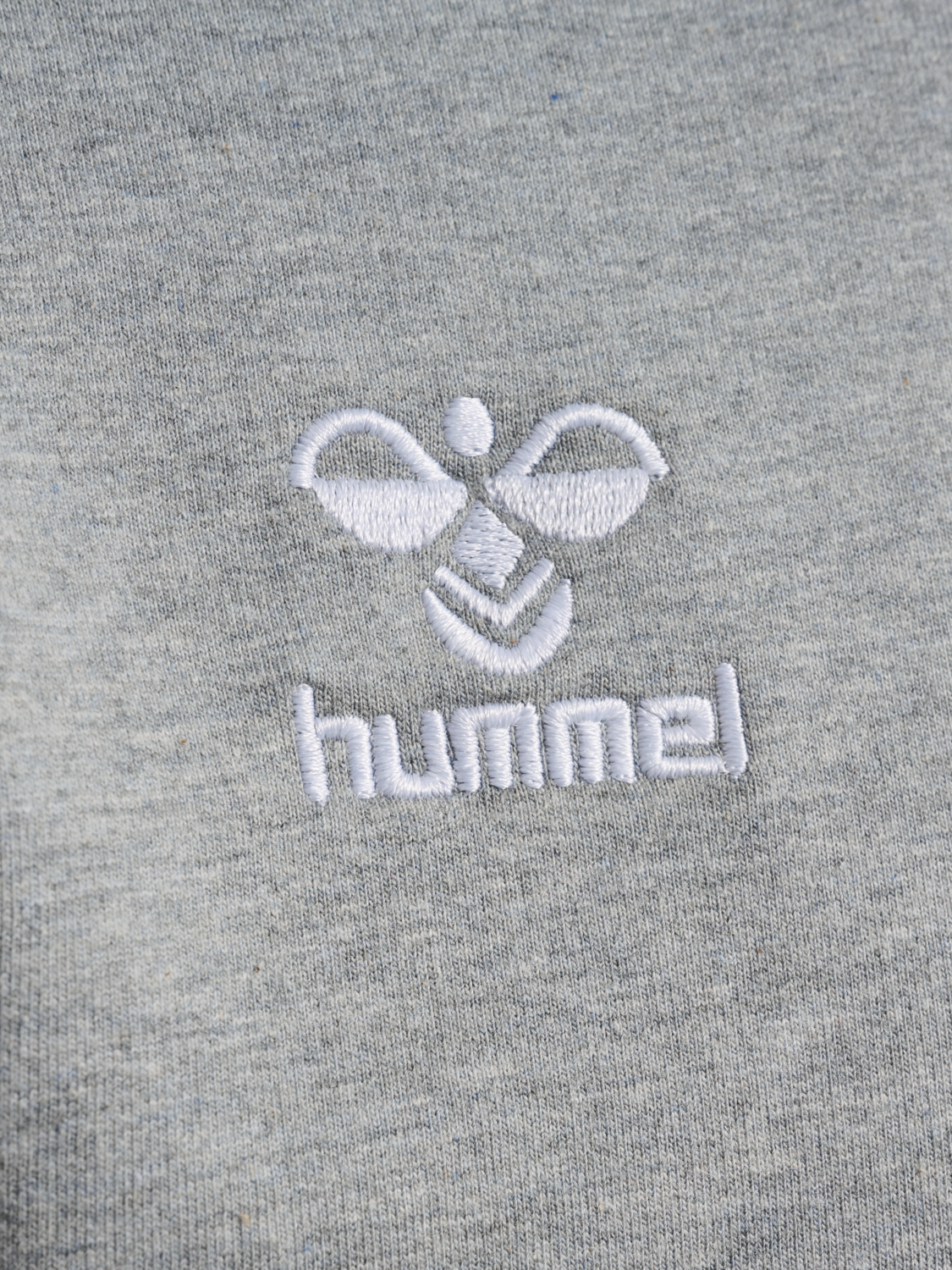 hmlGO 2.0 HOODIE, GREY MELANGE, packshot