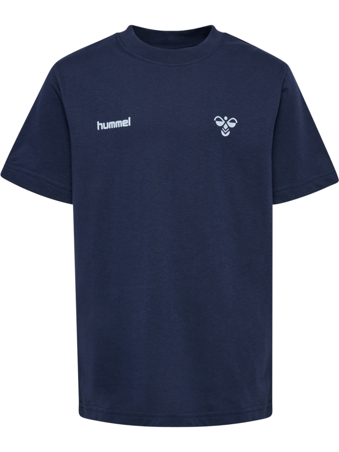 hmlJR GRAPHIC T-SHIRT S/S, DRESS BLUES, packshot