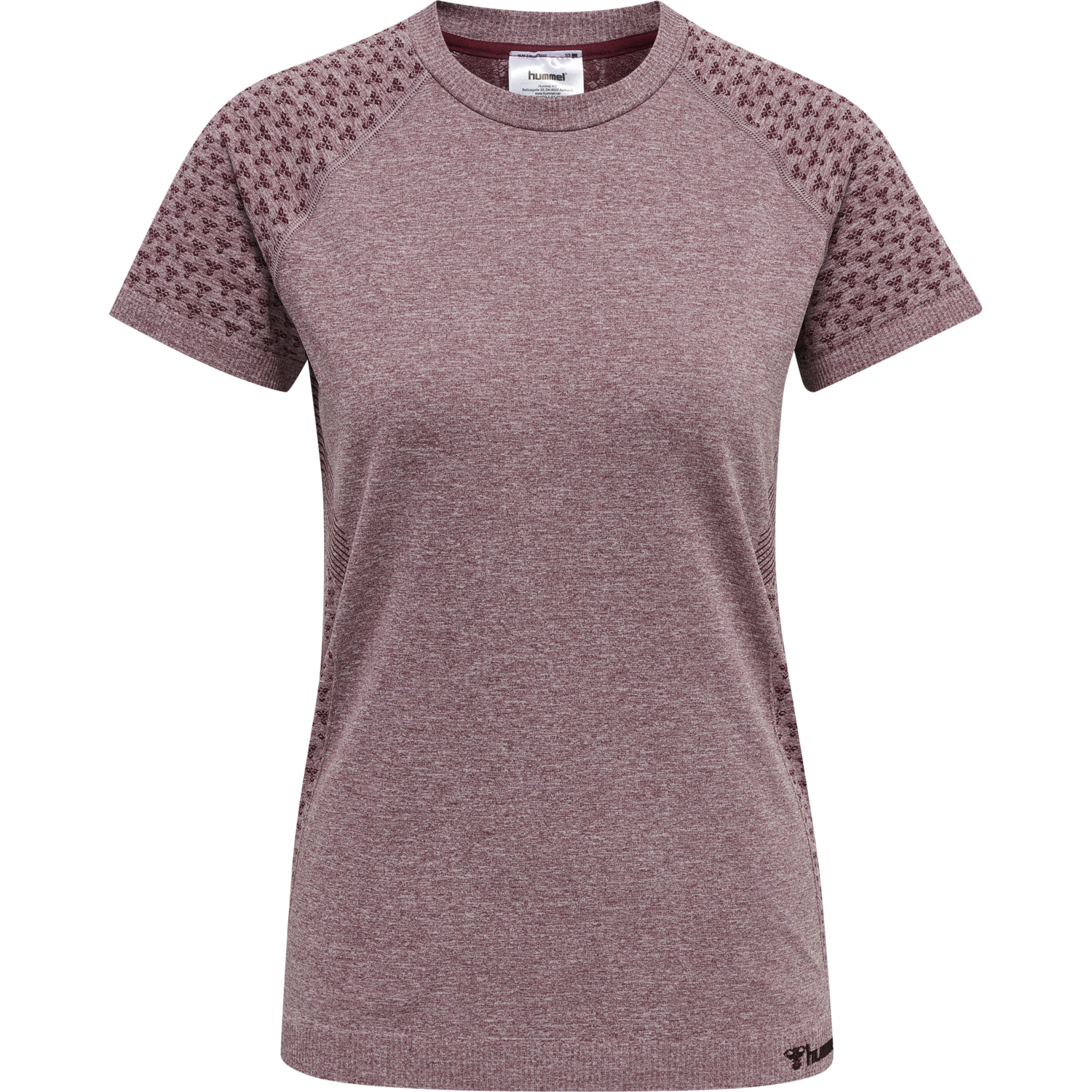 hmlCI SEAMLESS T-SHIRT, NOCTURNE MELANGE, packshot