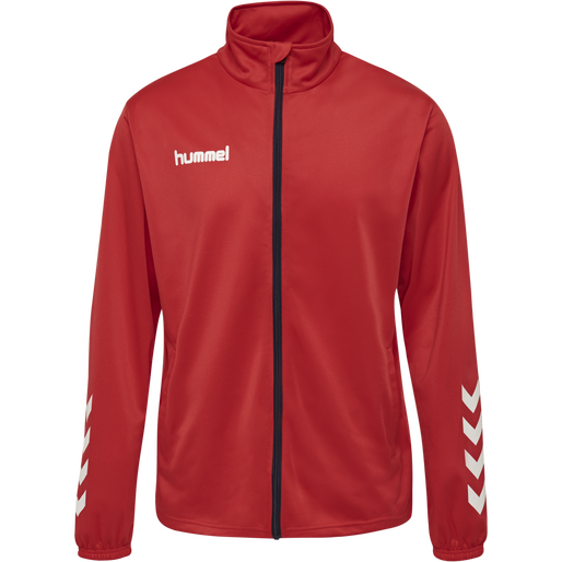 hmlPROMO KIDS POLY SUIT, TRUE RED/MARINE, packshot