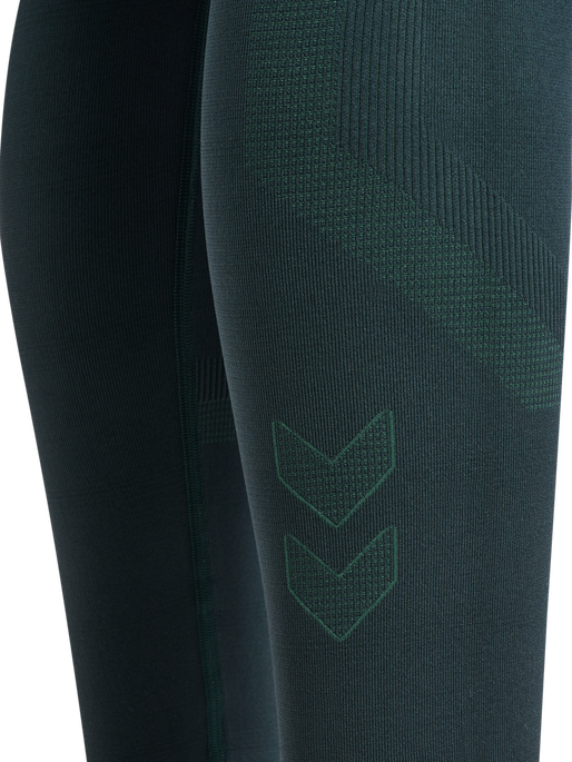 hmlMT POWER SEAMLESS MW TIGHTS, GREEN GABLES hmlMT POWER SEAMLESS MW TIGHTS, GREEN GABLES, packshot