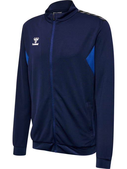 hmlAUTHENTIC PL ZIP JACKET, MARINE, packshot