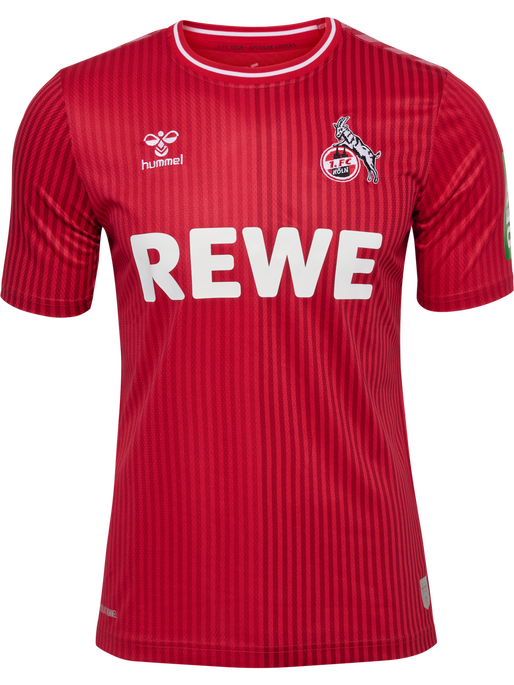 1FCK 23/24 AWAY JERSEY S/S, TRUE RED, packshot