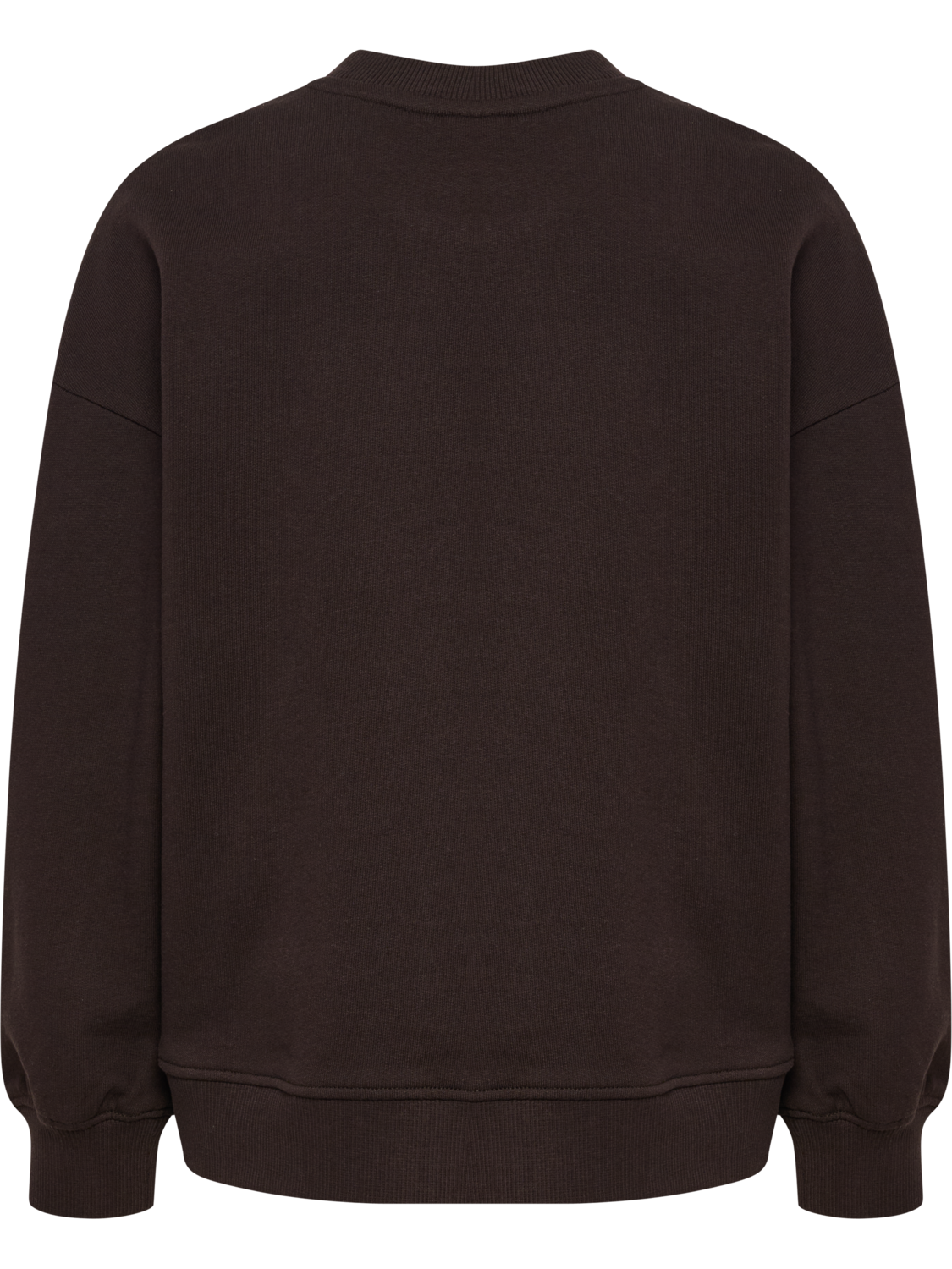 hmlJR JUMP BOXY SWEATSHIRT, CHOCOLATE TORTE, packshot