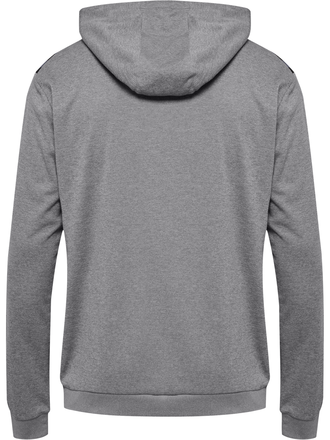 hmlAUTHENTIC PL HOODIE, GREY MELANGE, packshot