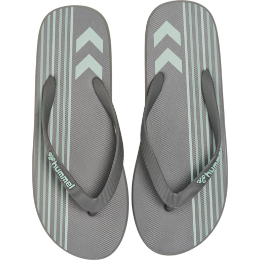 MULTI STRIPE FLIP FLOP, GREY/SILT GREEN, packshot