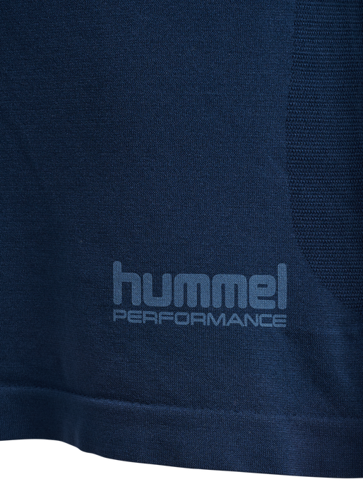 hmlHIIT SEAMLESS T-SHIRT S/S, DRESS BLUES hmlHIIT SEAMLESS T-SHIRT S/S, DRESS BLUES, packshot
