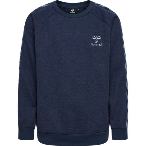 hmlWONG SWEATSHIRT, BLACK IRIS, packshot