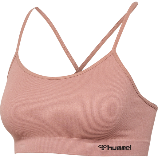 hmlJUNO SEAMLESS BRA, ASH ROSE, packshot