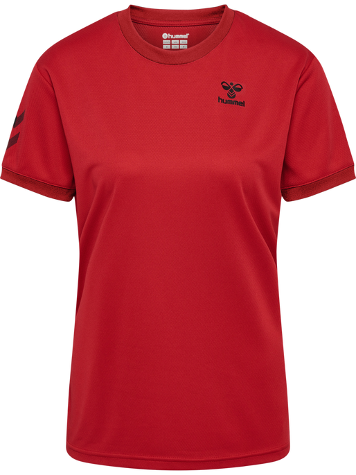 hmlQ4 POLY JERSEY WO S/S, 4120, packshot