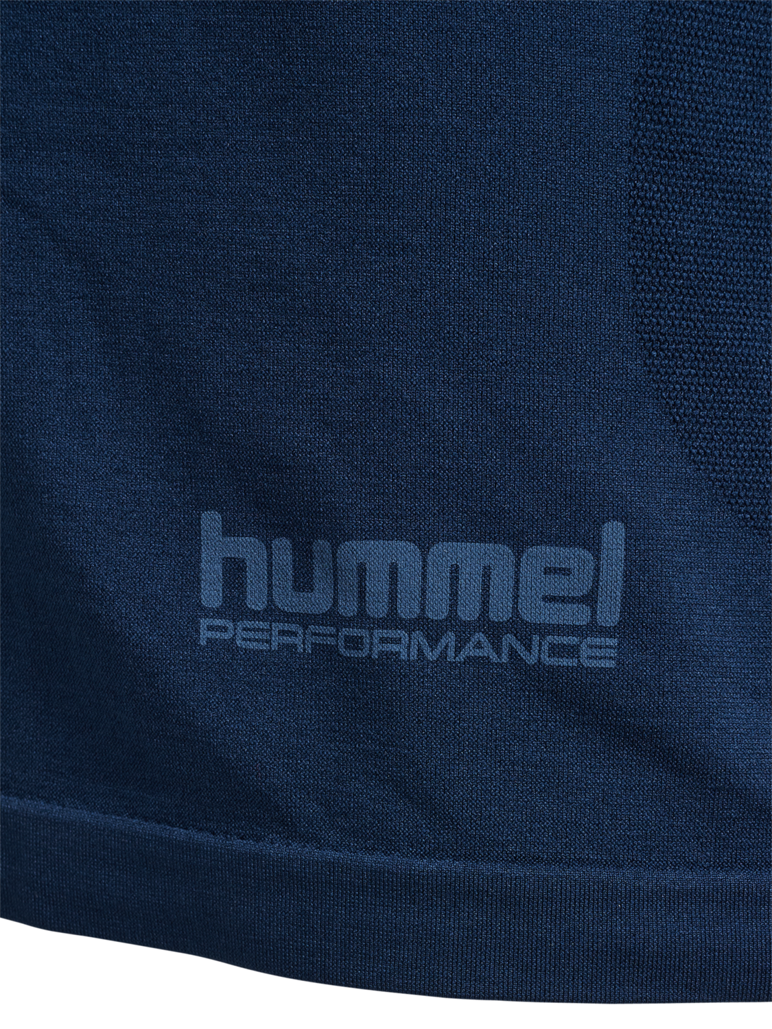 hmlHIIT SEAMLESS T-SHIRT L/S, DRESS BLUES, packshot