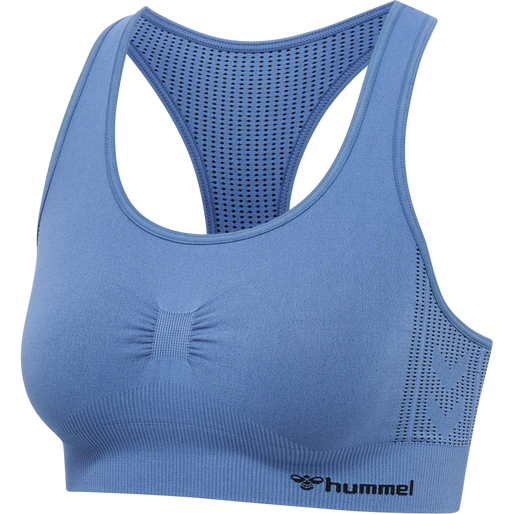 hmlMT SHAPING SEAMLESS SPORTS TOP, MARINA, packshot