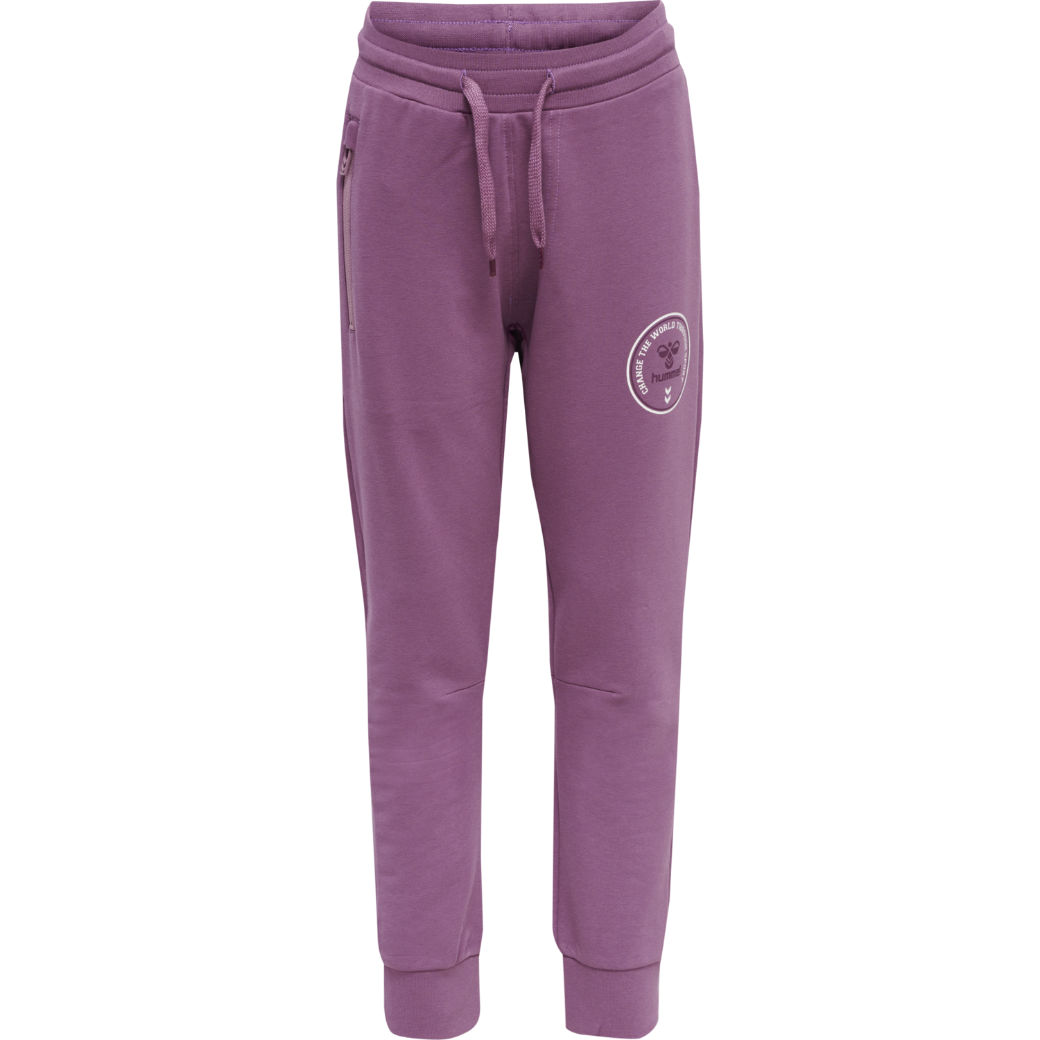 hmlMATH PANTS, BORDEAUX, packshot