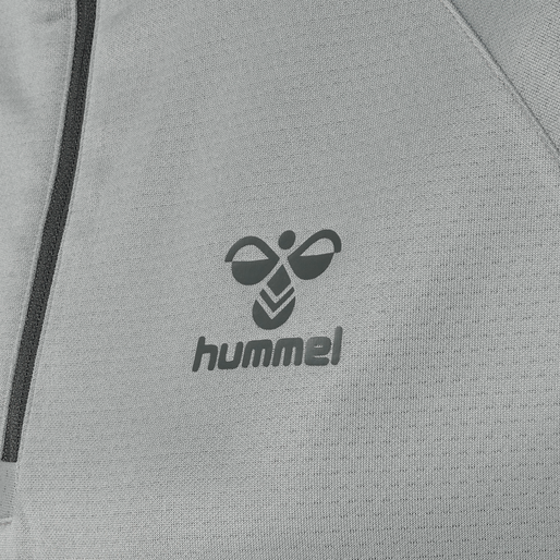 hmlGG12 ACTION HALF ZIP SWEAT WOMAN, ALLOY, packshot